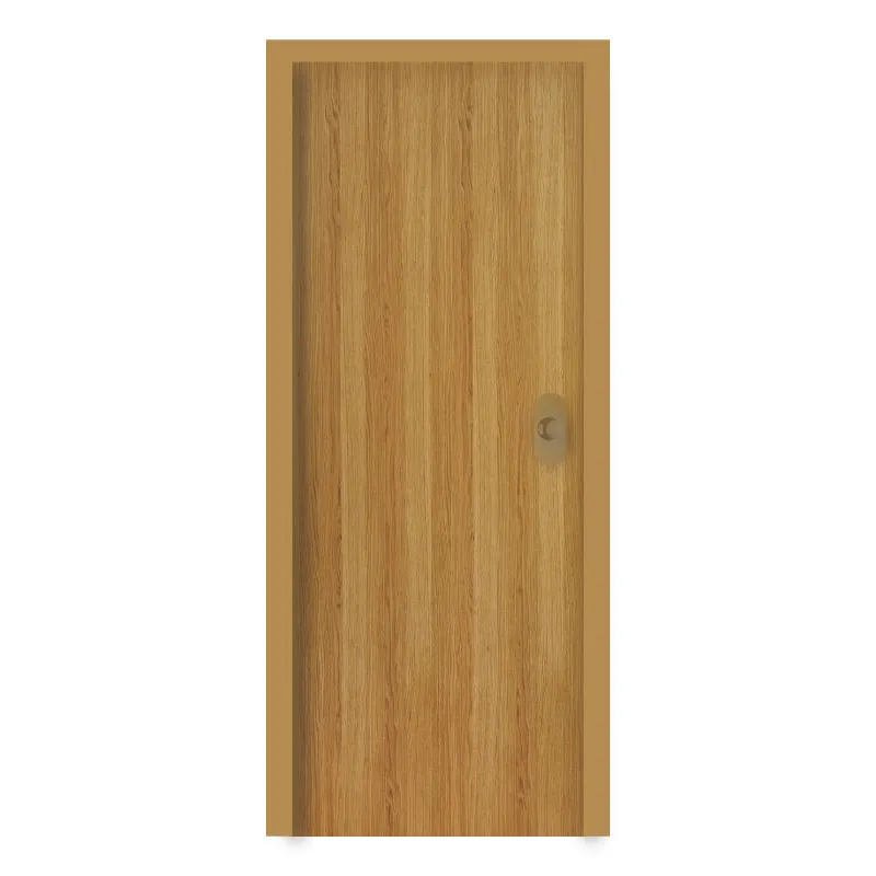 POLYWOOD DOOR 809 DARK OAK PVC DOOR SERIES PLAIN